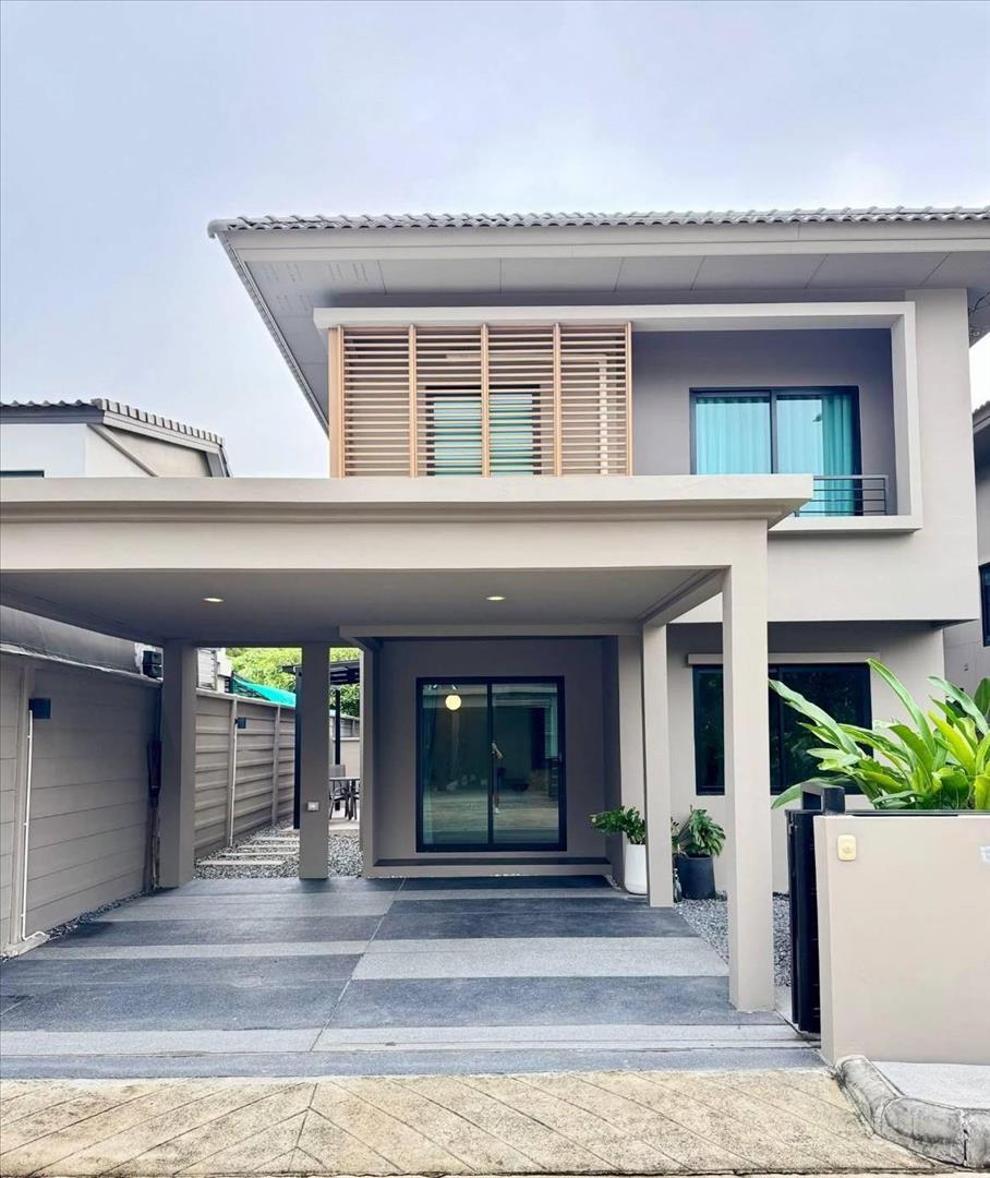  บ้านเดี่ยว 2 ชั้น ม.​Areeya Como​ Botanica บางนา​1บ้านสวยเฟอร์นิเจอร์ครบ ราคา 60,000 บาท