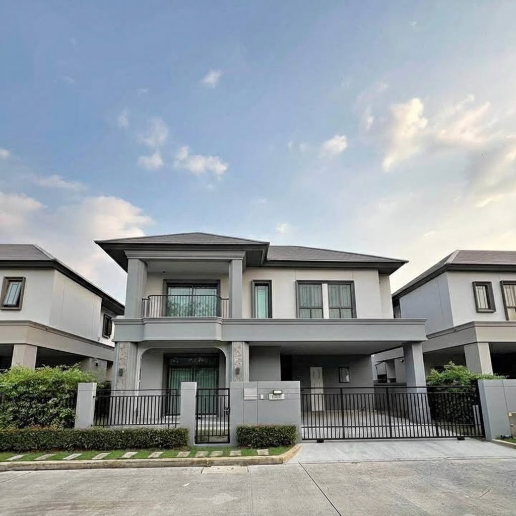 บ้านเดี่ยวให้เช่า โครงการ บางกอก บูเลอวาร์ด ติวานนท์ รังสิต