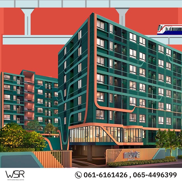 ขายคอนโดใหม่พร้อมอยู่ เดอะ มูฟ บางหว้า ติดรั้วมหาวิทยาลัยสยาม ใกล้ BTS โทร 065-4496399