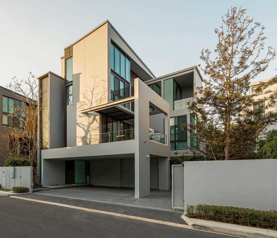 H 959 ให้เช่า บ้านเดี่ยว 3 ชั้น พร้อมลิฟต์ส่วนตัว โครงการ VIVE กรุงเทพกรีฑา เฟอร์นิเจอร์ครบ