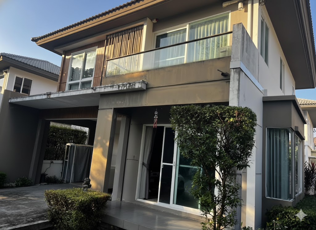 บ้านเช่าใกล้ทางด่วน วัชรพล โครงการ มัณฑนา เลค วัชรพล