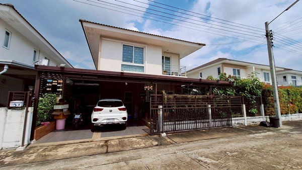 R036-001 บ้านเดี่ยว 2 ชั้น หมู่บ้าน ประภาทรัพย์ ซอยหทัยราษฎร์ 39   ติดต่อ คุณตุ้ม 095 4519497