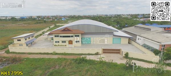  ขายโรงงาน เนื้อที่ 7 ไร่ 1 งานเศษ บางกระดี่ 16 มีครบแบบ 3 in 1 โรงงานสูง 11 เมตร สำนักงาน 2 ชั้น