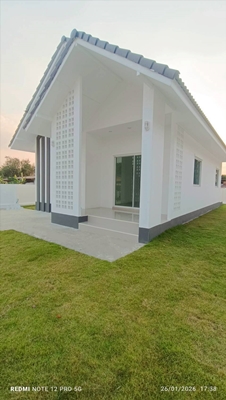  บ้านเดี่ยวสร้างใหม่ 59 ตารางวา  โรงโป๊ะ-ตะเคียนเตี้ย  เริ่มต้นเพียง 2.xx ล้าน 