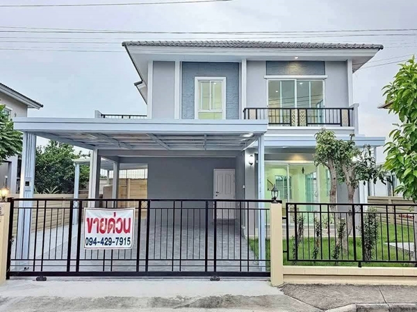 ขาย ถูก  4.5 ล. บ้านเดี่ยว 2 ชั้น ภัสสร 26 ราชพฤกษ์ - ติวานนท์ 50 ตร.วา แต่งใหม่ ติดถนนเส้น 345 ปทุม