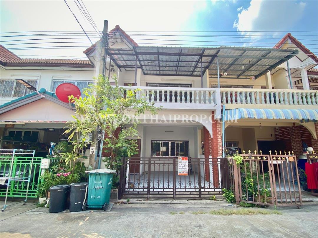 ทาวน์เฮ้าส์ หมู่บ้านเจริญสุข 2 (เวฬุวนาราม) ถนนสรงประภา เขตดอนเมือง