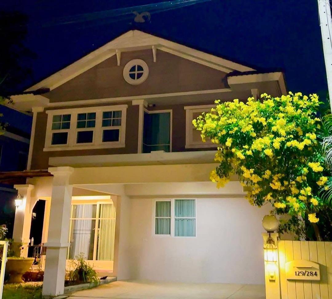 ให้เช่า บ้านเดี่ยว 2 ชั้น ม.ชัยพฤกษ์ ศรีนครินทร์ ซ.ทรัพย์บุญชัย28 บ้านสวย เฟอร์นิเจอร์ครบ พร้อมอยู่