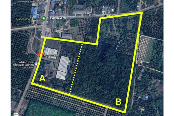 ขายที่ดิน ขายโรงงาน และ สวนป่าเบญพรรณ อายุ 25 ปี อ.เขาชะเมา จ.ระยอง ราคาพิเศษ โทร 095-2601140