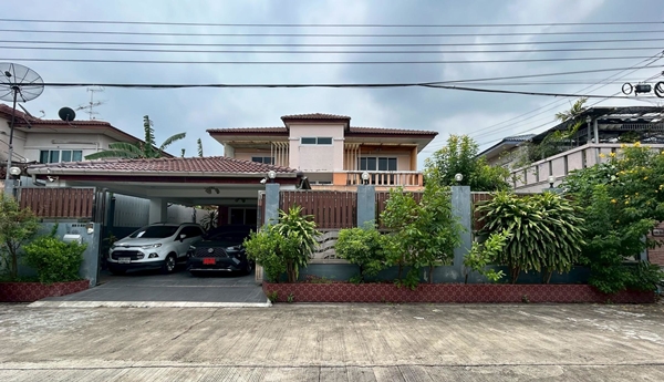 ขาย หมู่บ้านบุณฑริก วัชรพล สุขาภิบาล 5 บ้านเดี่ยว 2 ชั้น บ้านเดี่ยว 75.2 ตารางวา