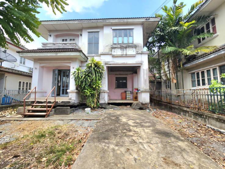 บ้านเดี่ยว 2 ชั้น หลังใหญ่ หมู่บ้านชัยพฤกษ์ ทำเลพระราม 2 - บางขุนเทียน 