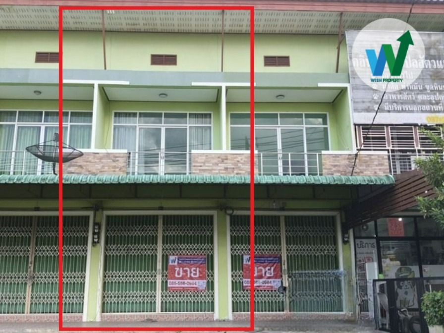 ขายตึกแถว / อาคารพาณิชย์ ติดถนนใหญ่ สายเอเชีย 2 ชั้น