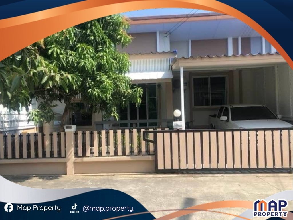 บ้านแฝดพร้อมอยู่ ราคาต่ำกว่าท้องตลาด ใกล้ ม.เทคโนโลยีราชมงคลธัญบุรี