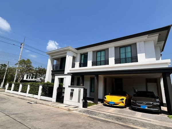 L897 ขายบ้านเดี่ยว 100 ตรว.เศรษฐสิริ กรุงเทพ-ปทุมธานี บางคูวัด ใกล้ทางด่วนศรีสมาน ราคาขาย 17,489,000