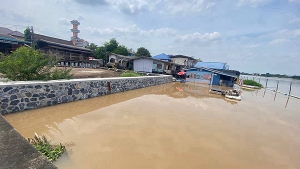 L901 ขายถูกที่สุดที่ดิน 109 ตรว สร้างเขื่อน ถมดิน ติดแม่น้ำเจ้าพระยา สามโคก ปทุมธานี ราคาขาย 8,890,0