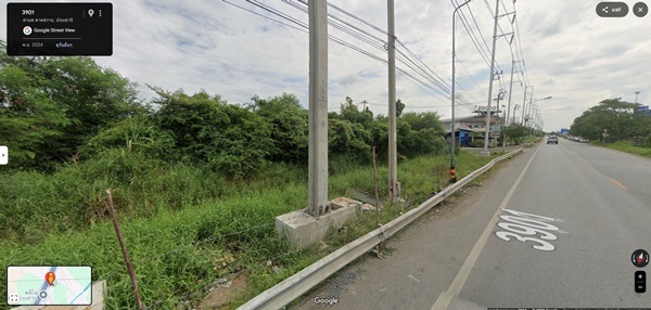 เช่าที่ดิน ให้เช่าที่ดิน 3 ไร่ 1 งาน 17 ตรว. ติดถนน คู่ขนานกาญจนาภิเษก ตรงข้ามมหาวิทยาลัย Western โทร0924299094