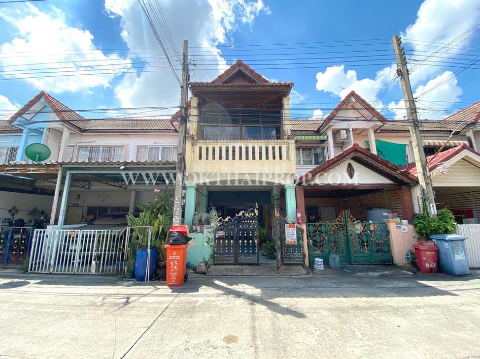 ทาวน์เฮ้าส์ หมู่บ้านเจริญสุข2 (เวฬุวนาราม) ถนนสรงประภา